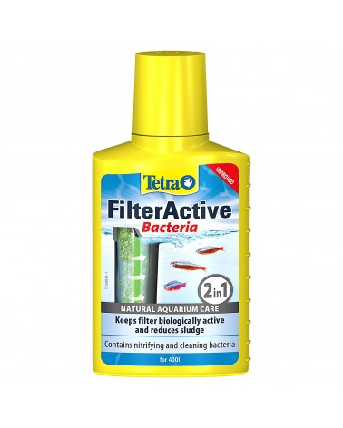 Tetra FilterActive Bacteria 250ml - żywe biologiczne bakterie do akwarium