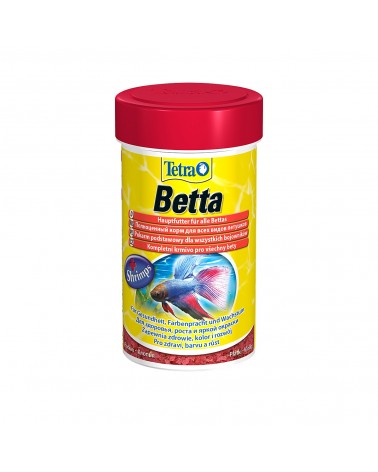 Tetra Betta 100ml - podstawowy pokarm dla bojownika